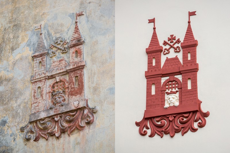 Restoration of Coat of Arms of Riga