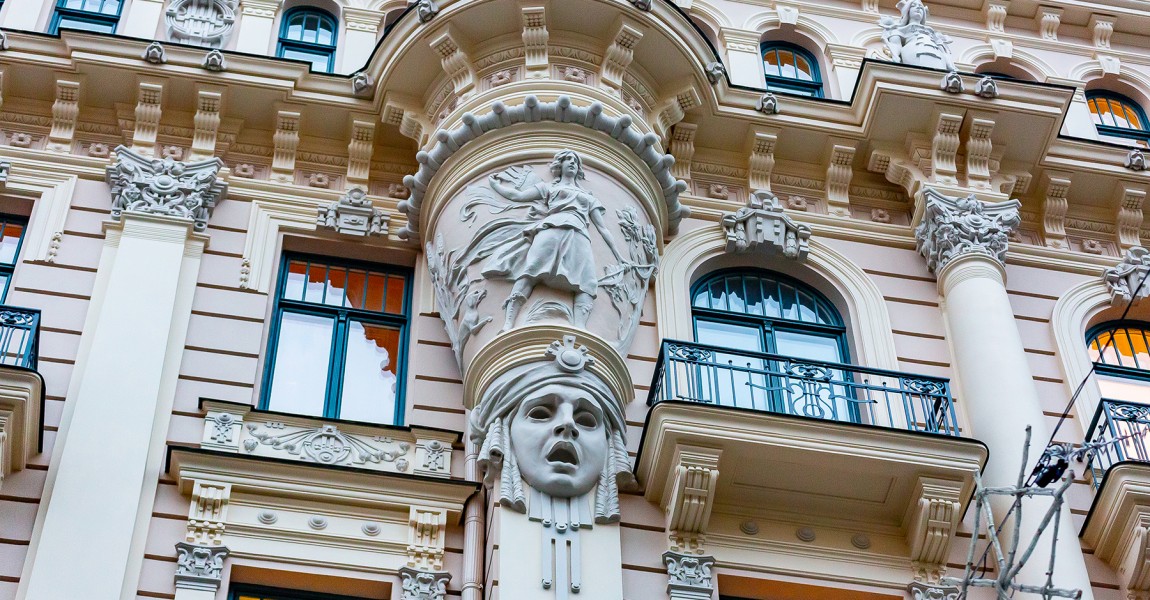 The Art Nouveau Pearl in Riga Has Been Restored