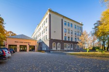 [01] Facade After Renewal (Riga Teika Secondary School)