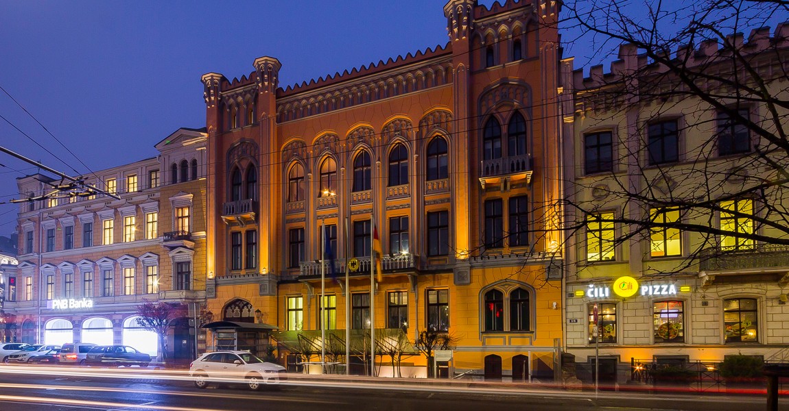 Façade of the Embassy of Germany in Riga is Renewed